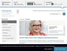 Tablet Screenshot of ifd-bremen.de
